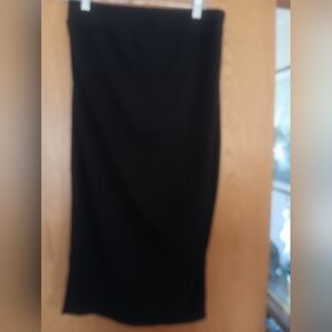 Women's size medium,  Isabel black floor length skirt